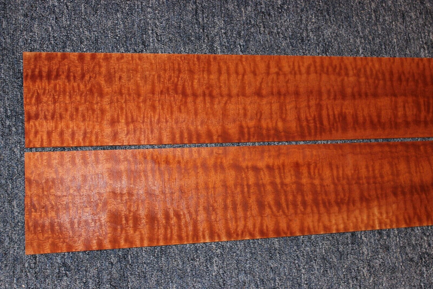 Quilted sapele mahogany dreadnought back and side set. Master grade, stunning!