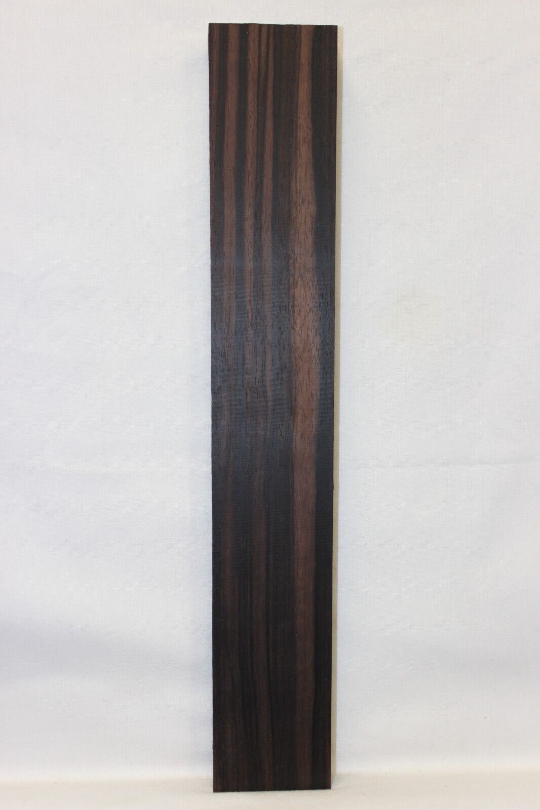 Macassar ebony board 17 X 2.75 X 1" kiln dried 7% MC.