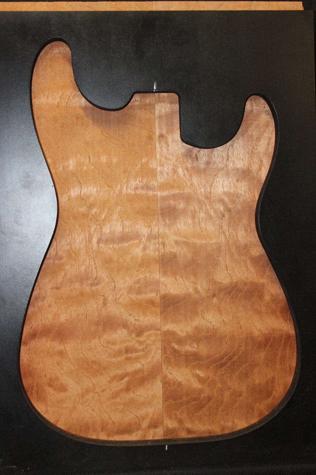 Figured spanish cedar guitar top. 0.40" thick
