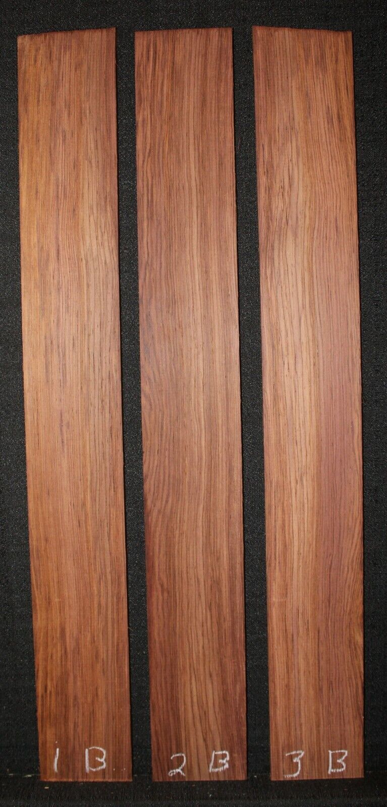 Madagascar rosewood guitar fingerboard blank. Quarter sawn, sold individually