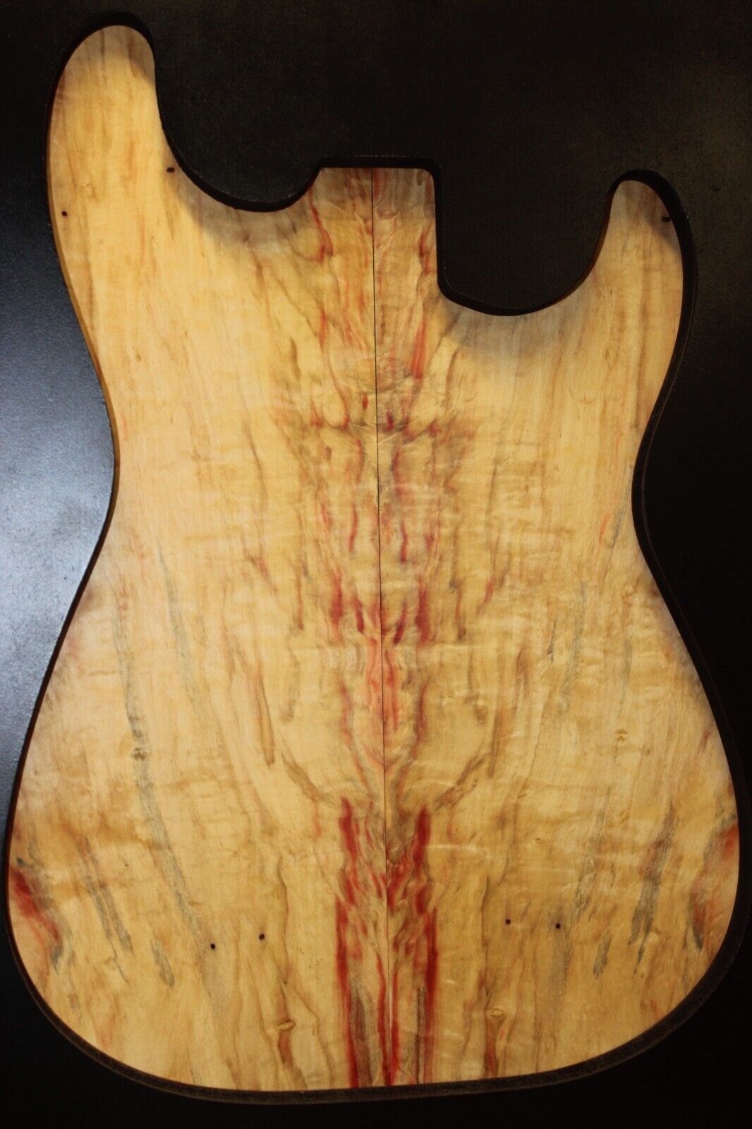 Figured box elder maple book matched guitar top. Stunning set