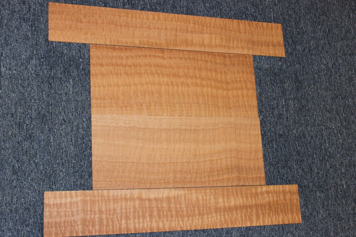 Quilted sapele mahogany dreadnought back and side set. Master grade, stunning!
