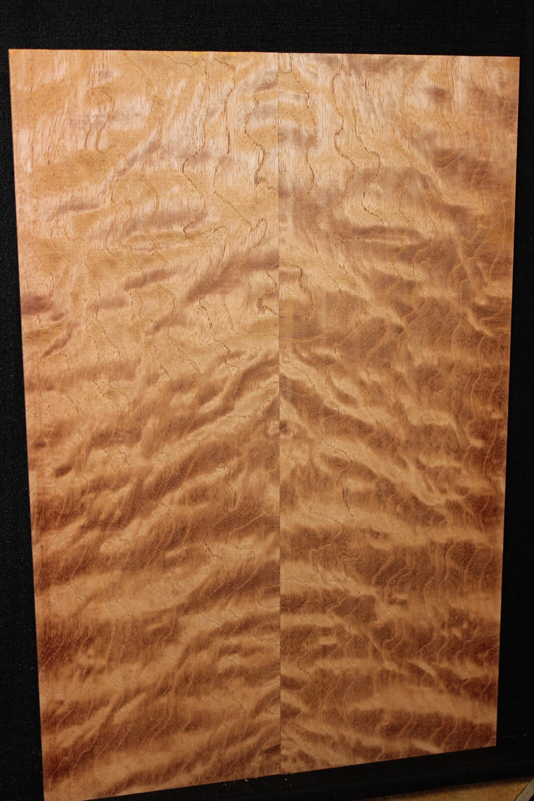 Figured spanish cedar guitar top. 0.42" thick