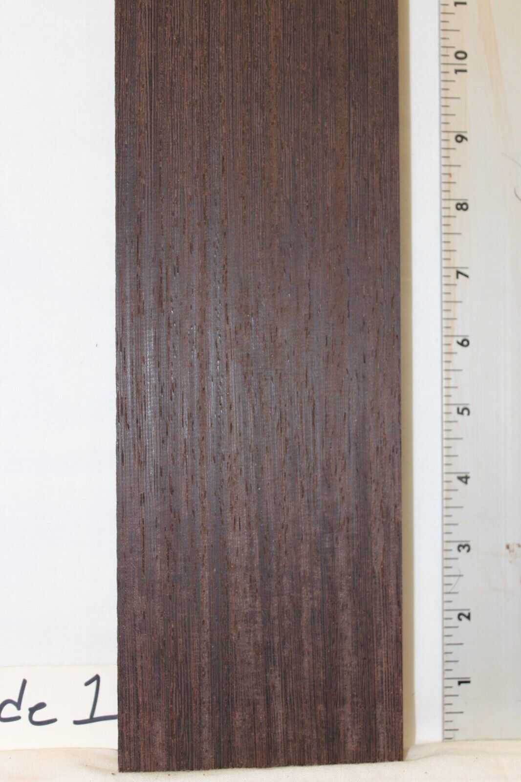 Wenge quarter sawn guitar neck blank. Select grade