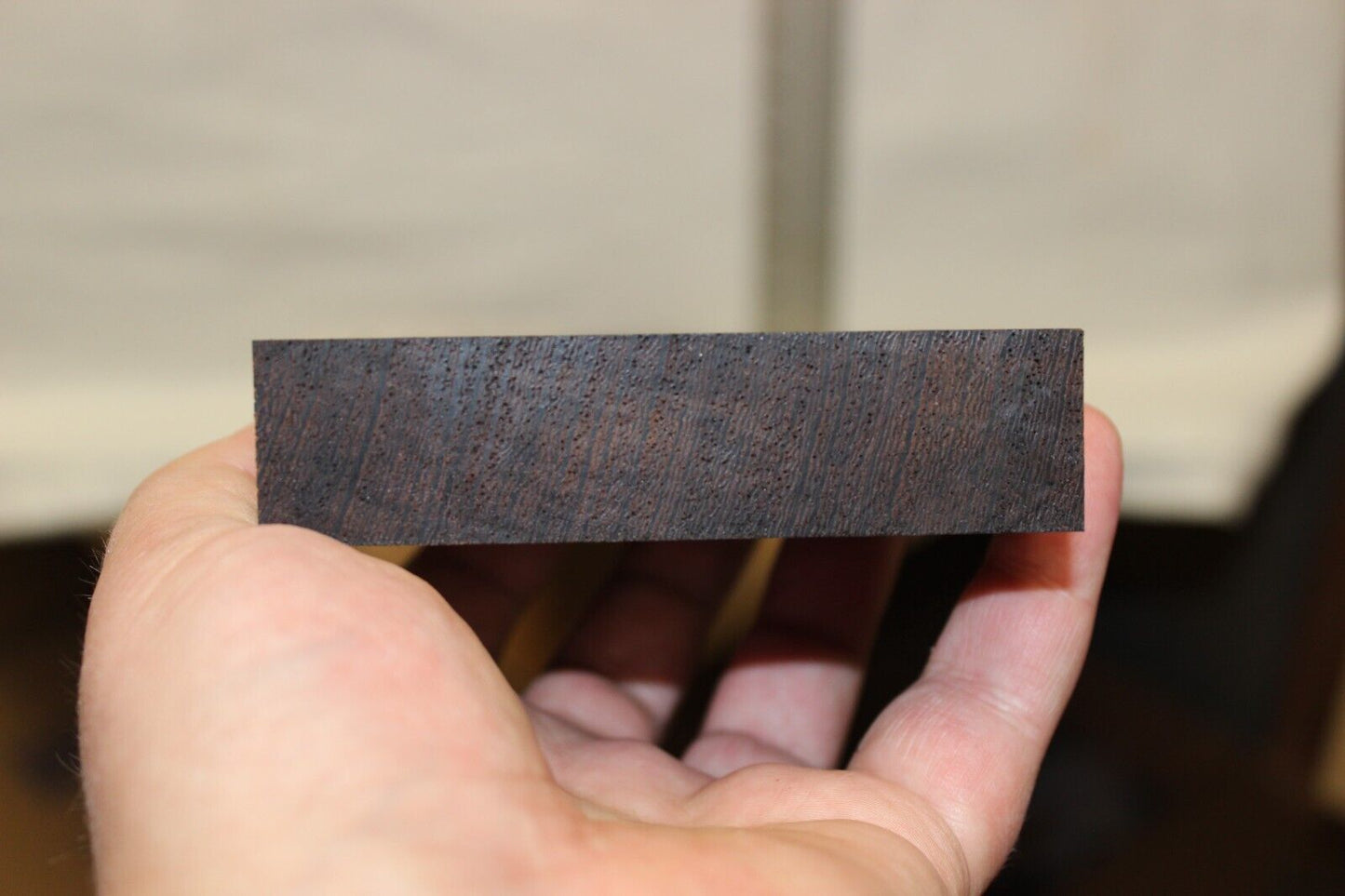 Wenge quarter sawn guitar neck blank. Select grade