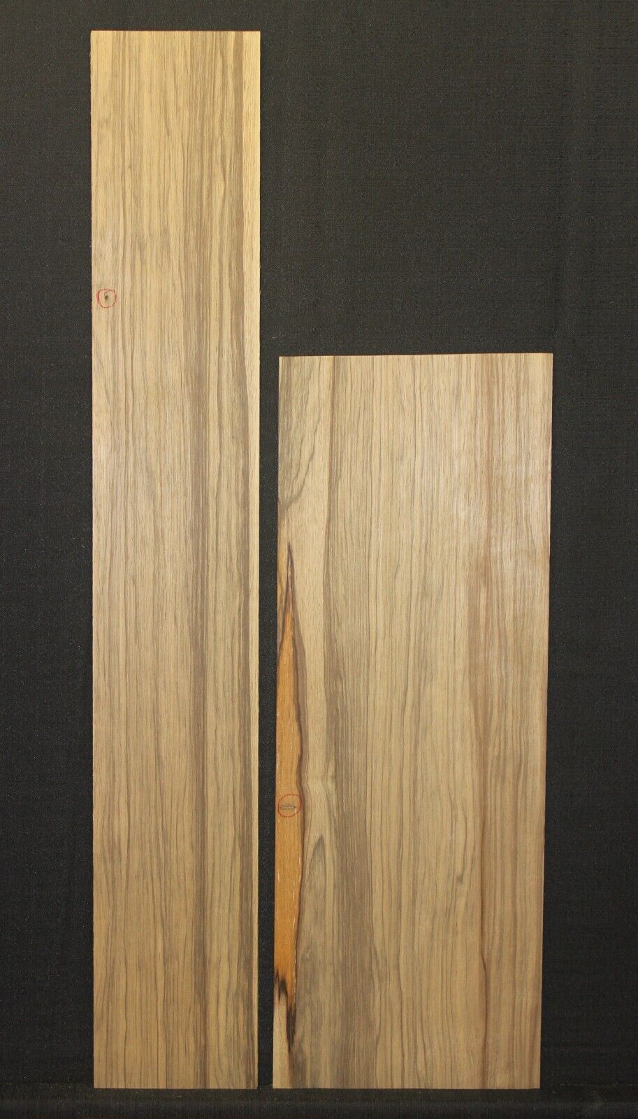Black limba dreadnought back and side set. Minor flaws, value set.