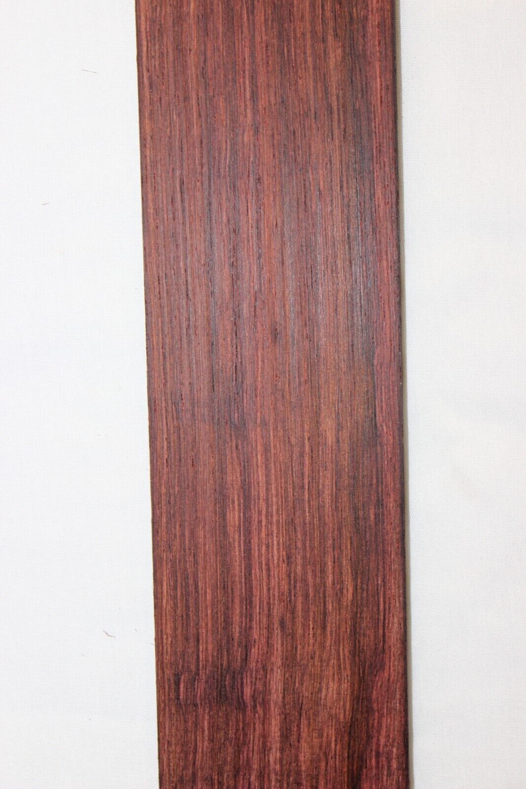 Madagascar rosewood guitar fingerboard blank. Quarter sawn, vibrant color.