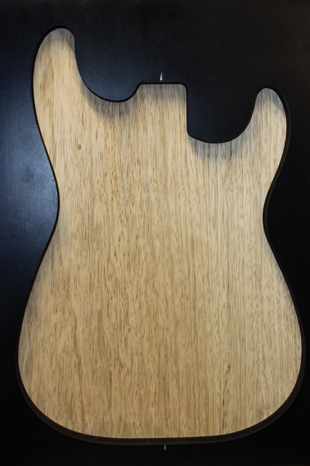 Black limba guitar body blank 1pc. ultra lightweight 7lb 10oz