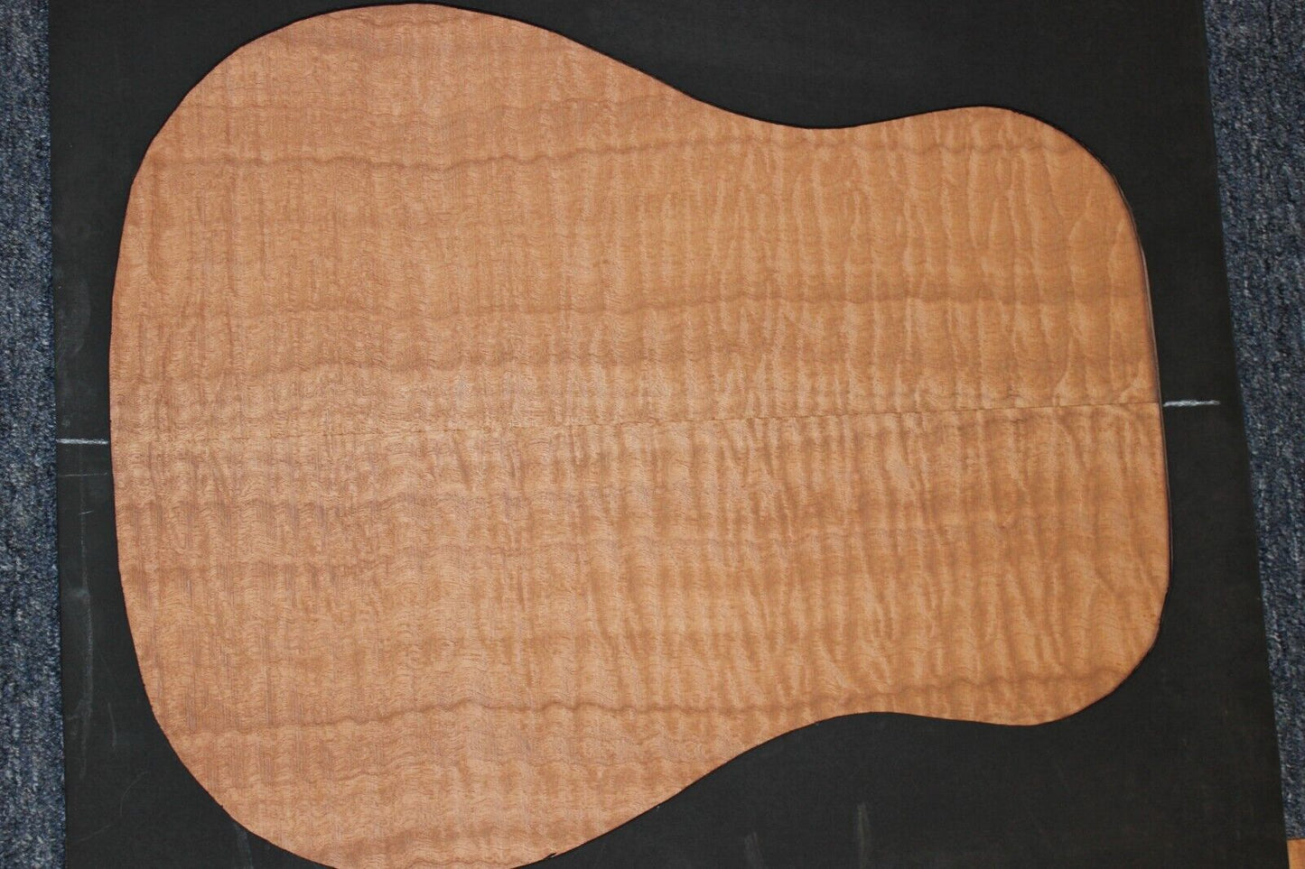 Quilted sapele mahogany dreadnought back and side set. Master grade, stunning!