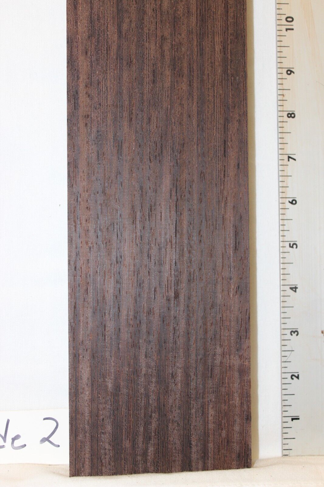 Wenge quarter sawn guitar neck blank. Select grade
