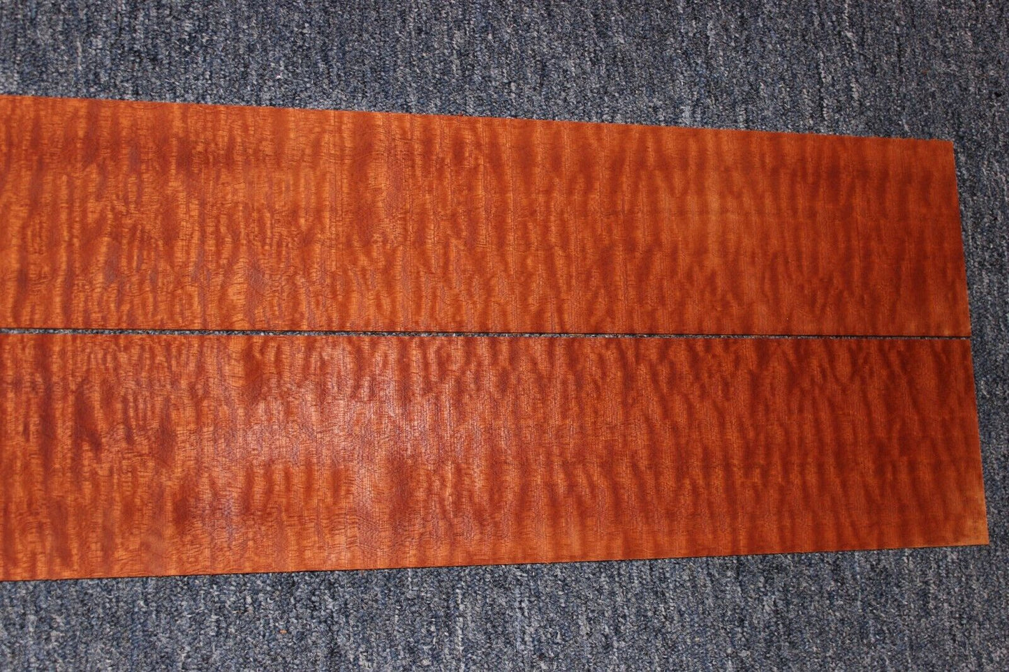 Quilted sapele mahogany dreadnought back and side set. Master grade, stunning!