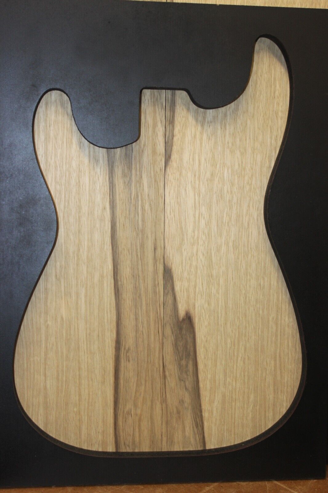 Limba AKA korina guitar body blank 2 piece UN-GLUED.