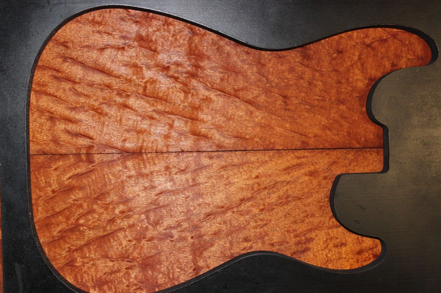 5A figured genuine mahogany book matched guitar top