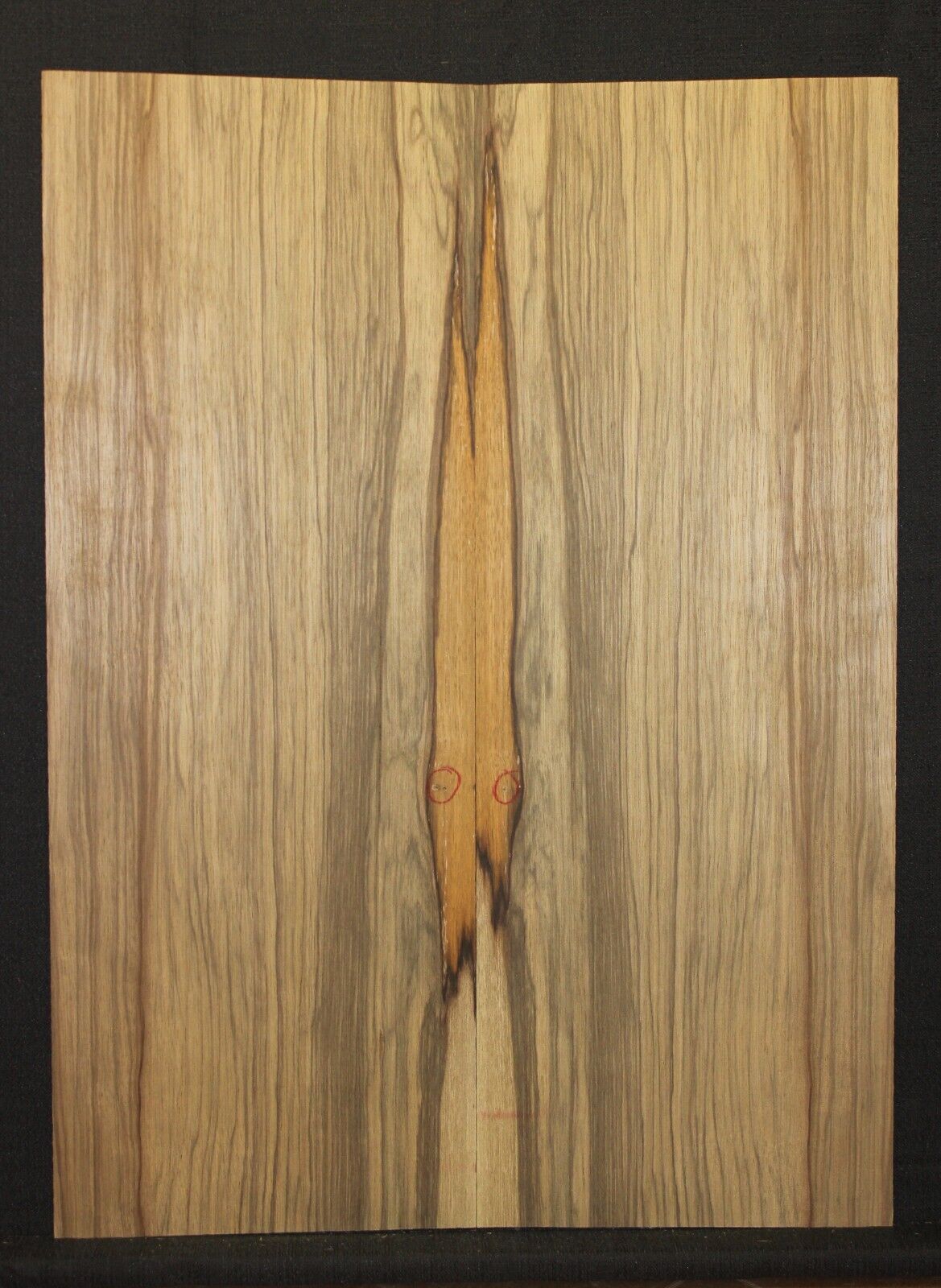 Black limba dreadnought back and side set. Minor flaws, value set.
