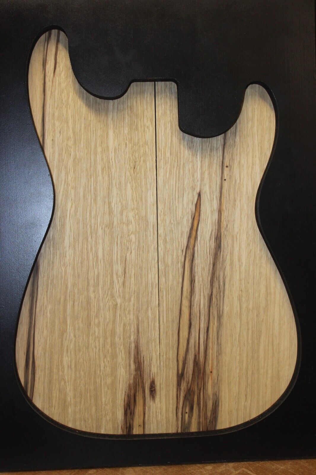 Black limba AKA korina guitar body blank 2 piece UN-GLUED.