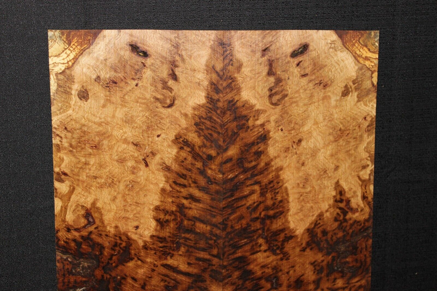 Smoked Scottish oak burl book matched guitar top. Personal stash piece.