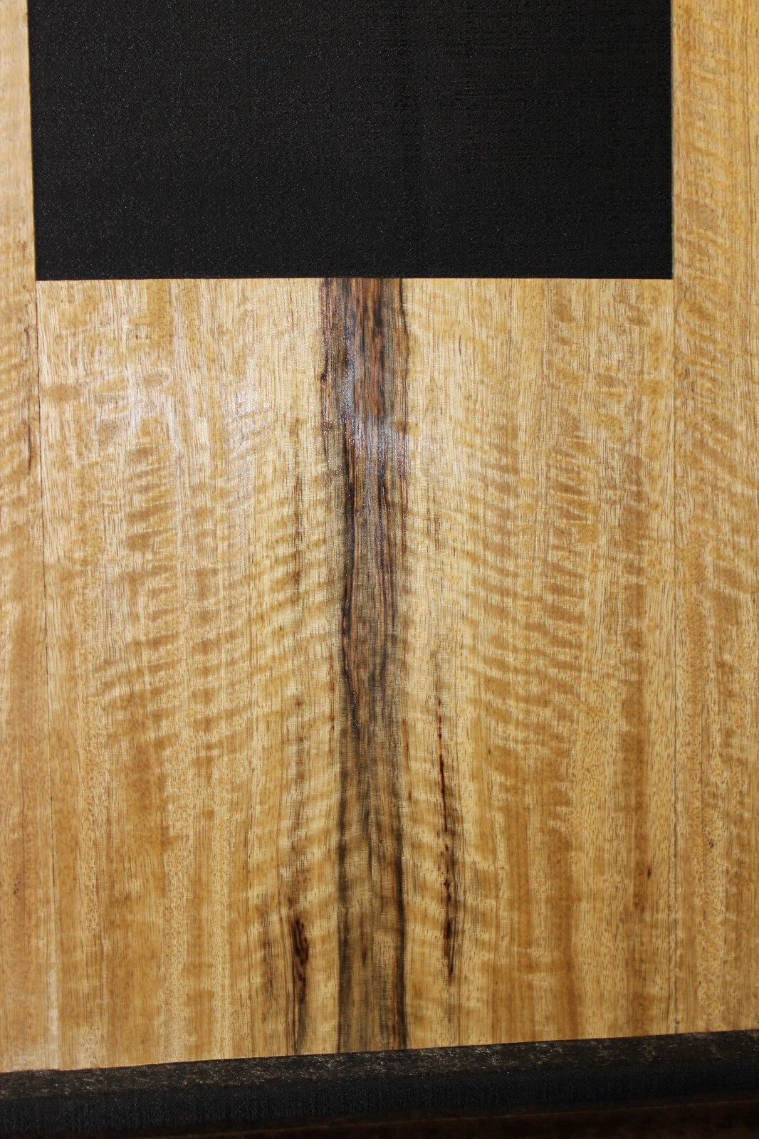 Figured limba / korina tenor ukulele back and side set.