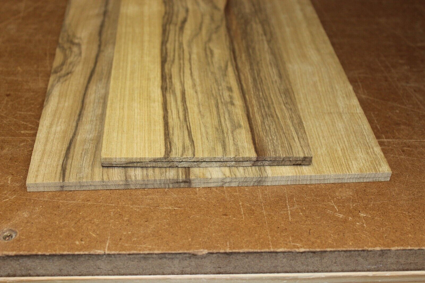 Figured black limba dreadnought back and side set. Quarter sawn, STUNNING SET!