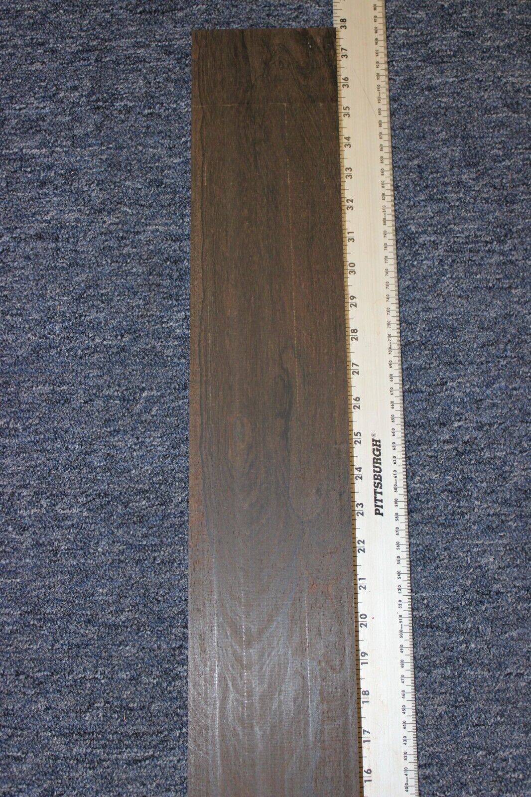 Ziricote board 37 X 4.25 X 1" flat sawn.