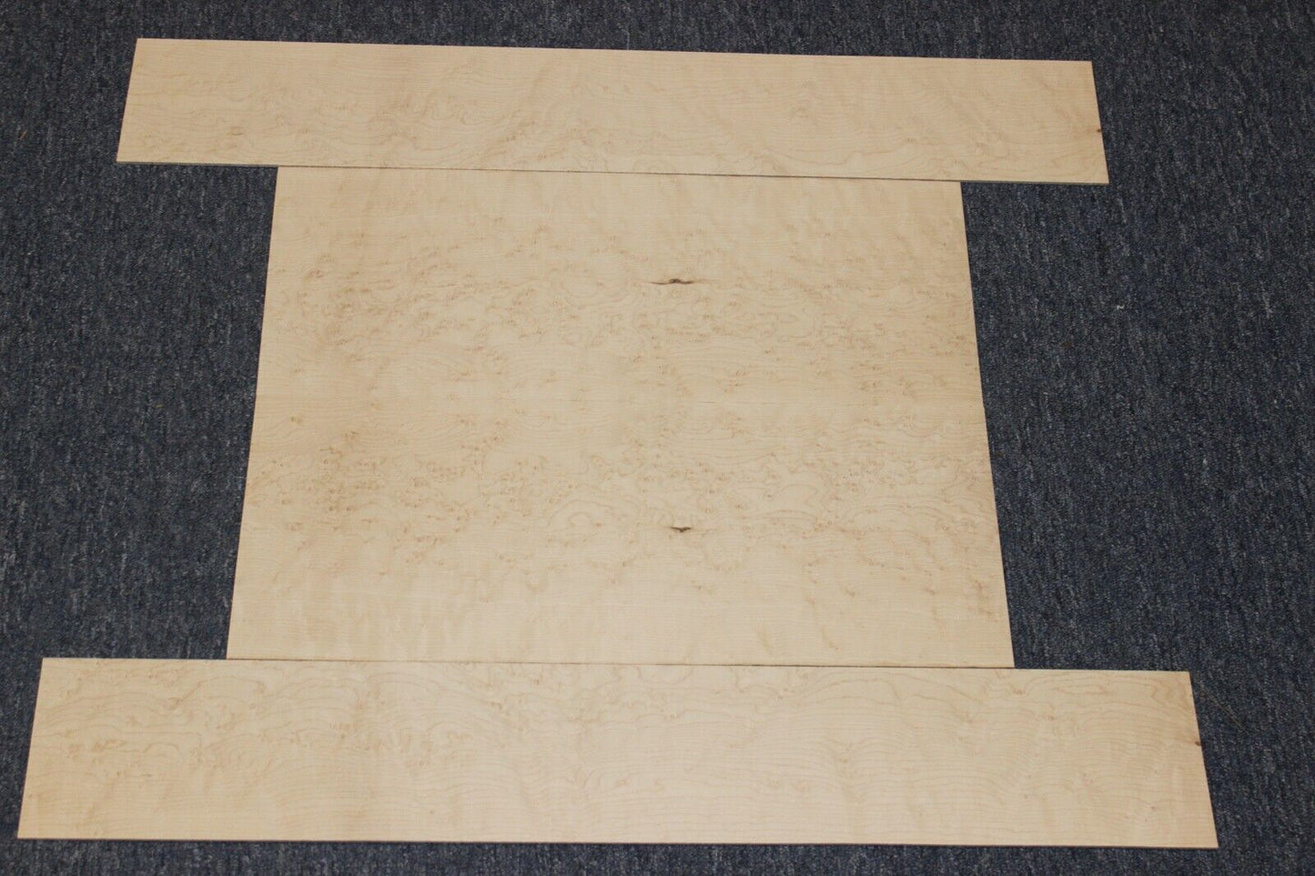 4A figured birdseye maple back and side set. Dreadnought size.