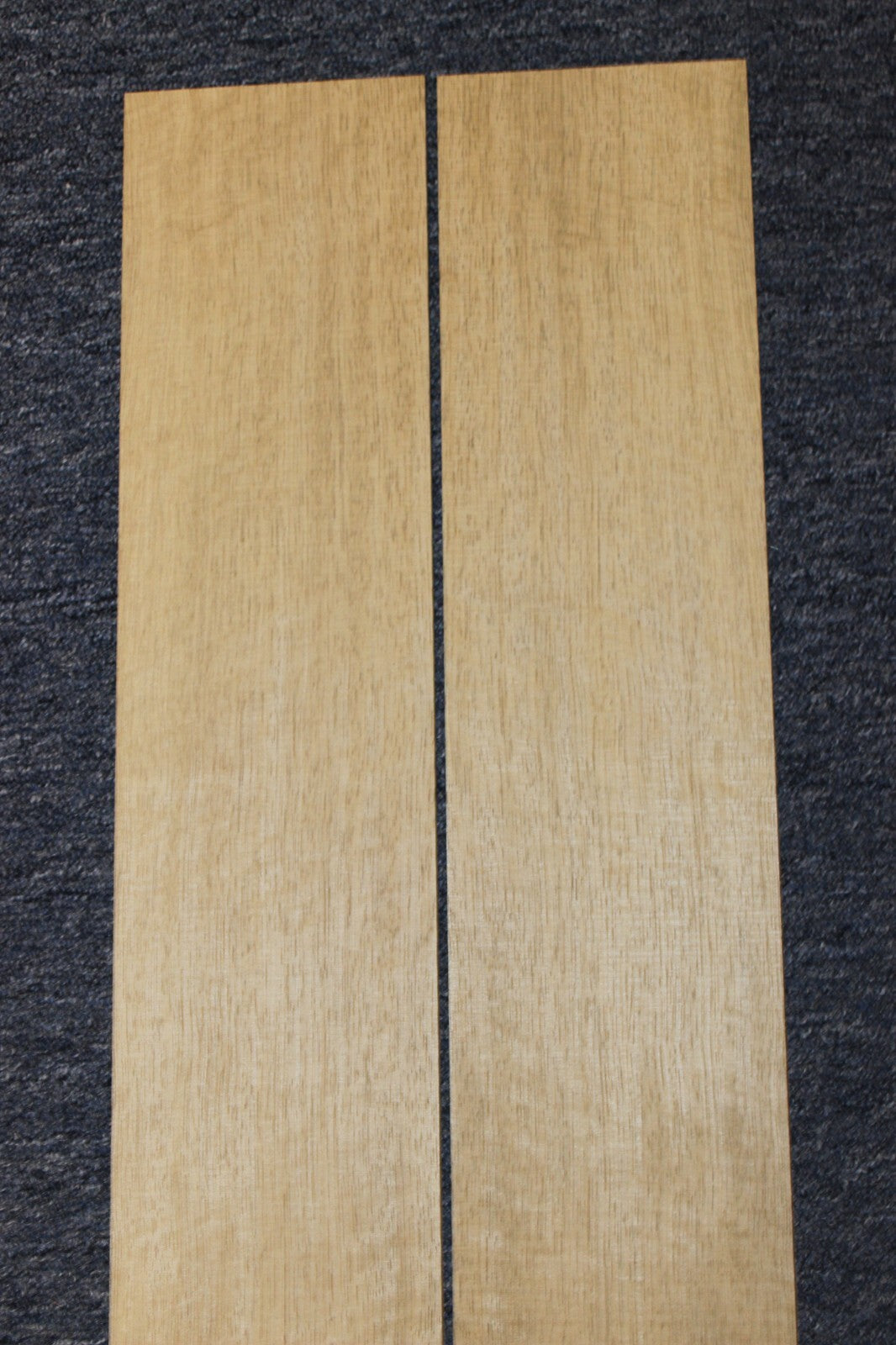 Quarter sawn white limba / korina acoustic back and side set. Dread size