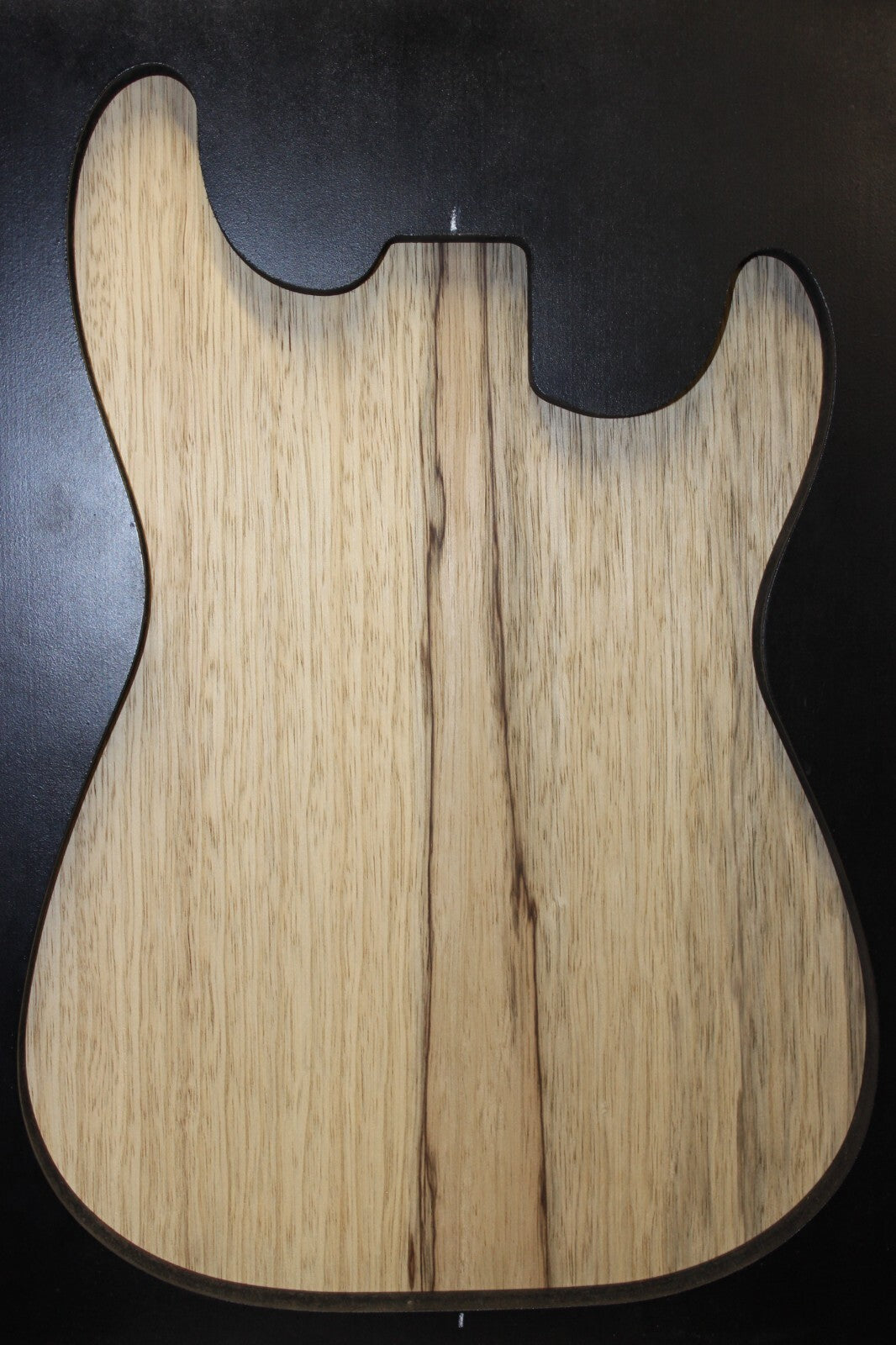 Black limba guitar body blank 1pc. ultra lightweight 8lb 2oz