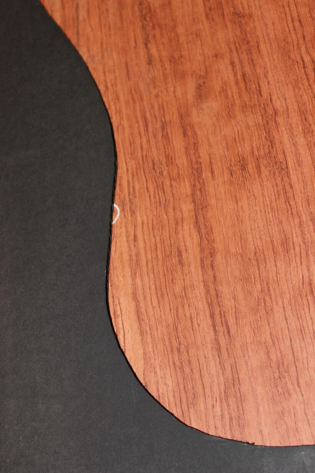 Figured bubinga dreadnought acoustic guitar back & side set. Fantastic color.