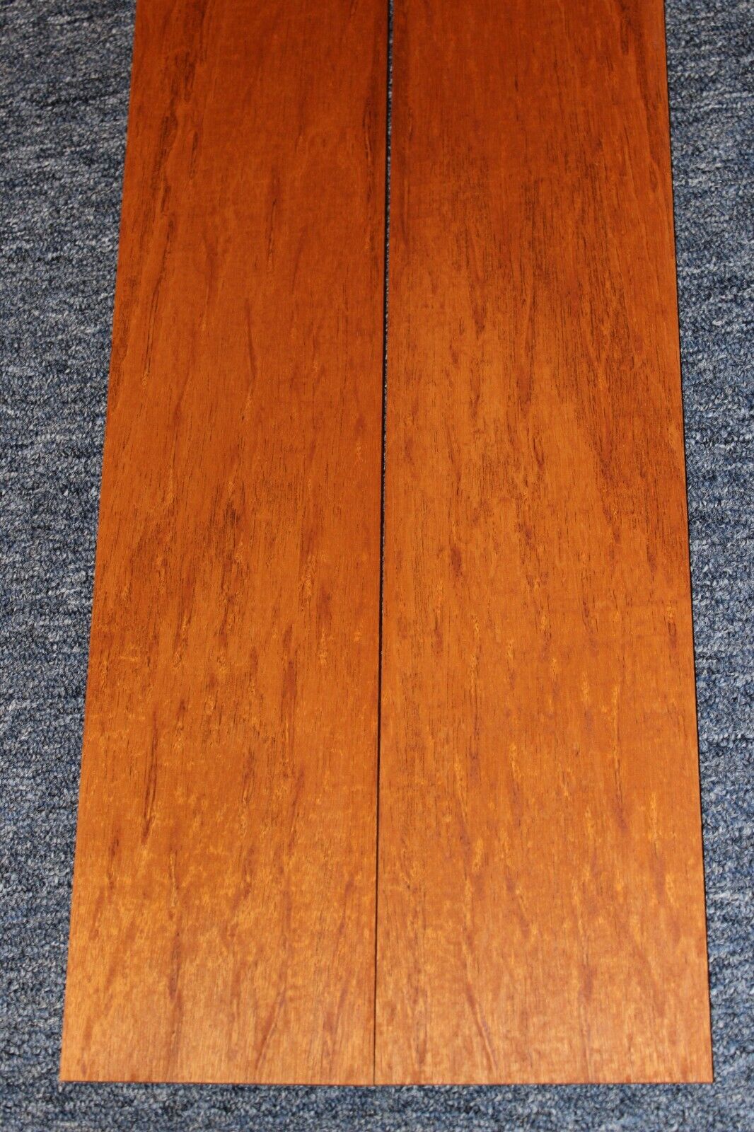 Figured genuine mahogany guitar back and side set.