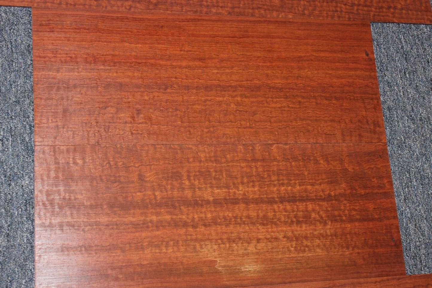 Figured bubinga dreadnought acoustic guitar back & side set.