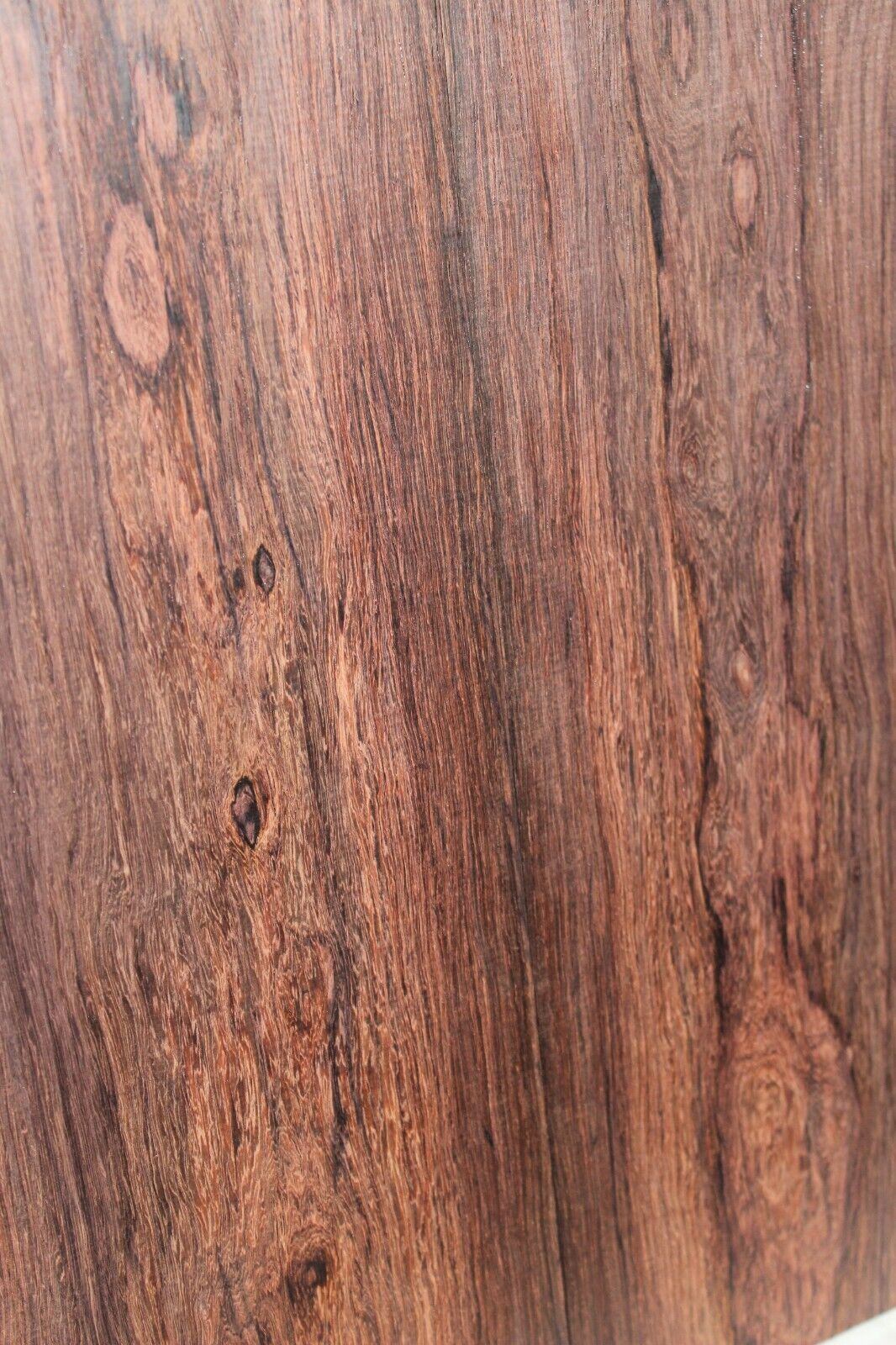 Madagascar rosewood guitar top. Stunning color and grain.