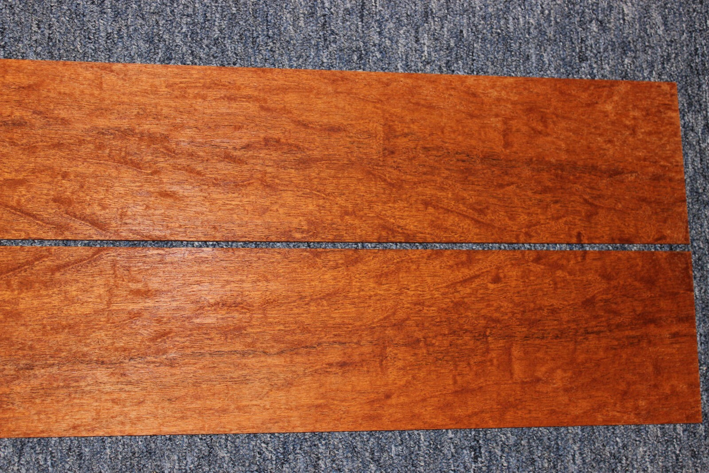 Figured genuine mahogany guitar back and side set.
