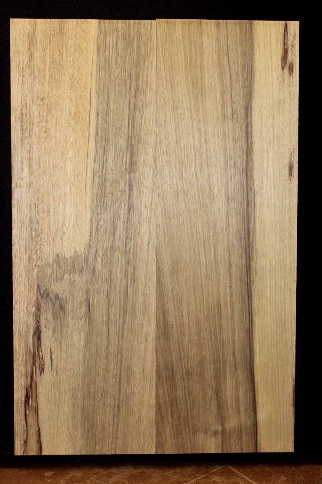 Black Limba AKA korina guitar body blank 2 piece UN-GLUED.