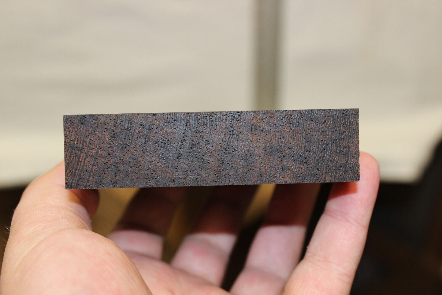 Wenge quarter sawn guitar neck blank. Select grade