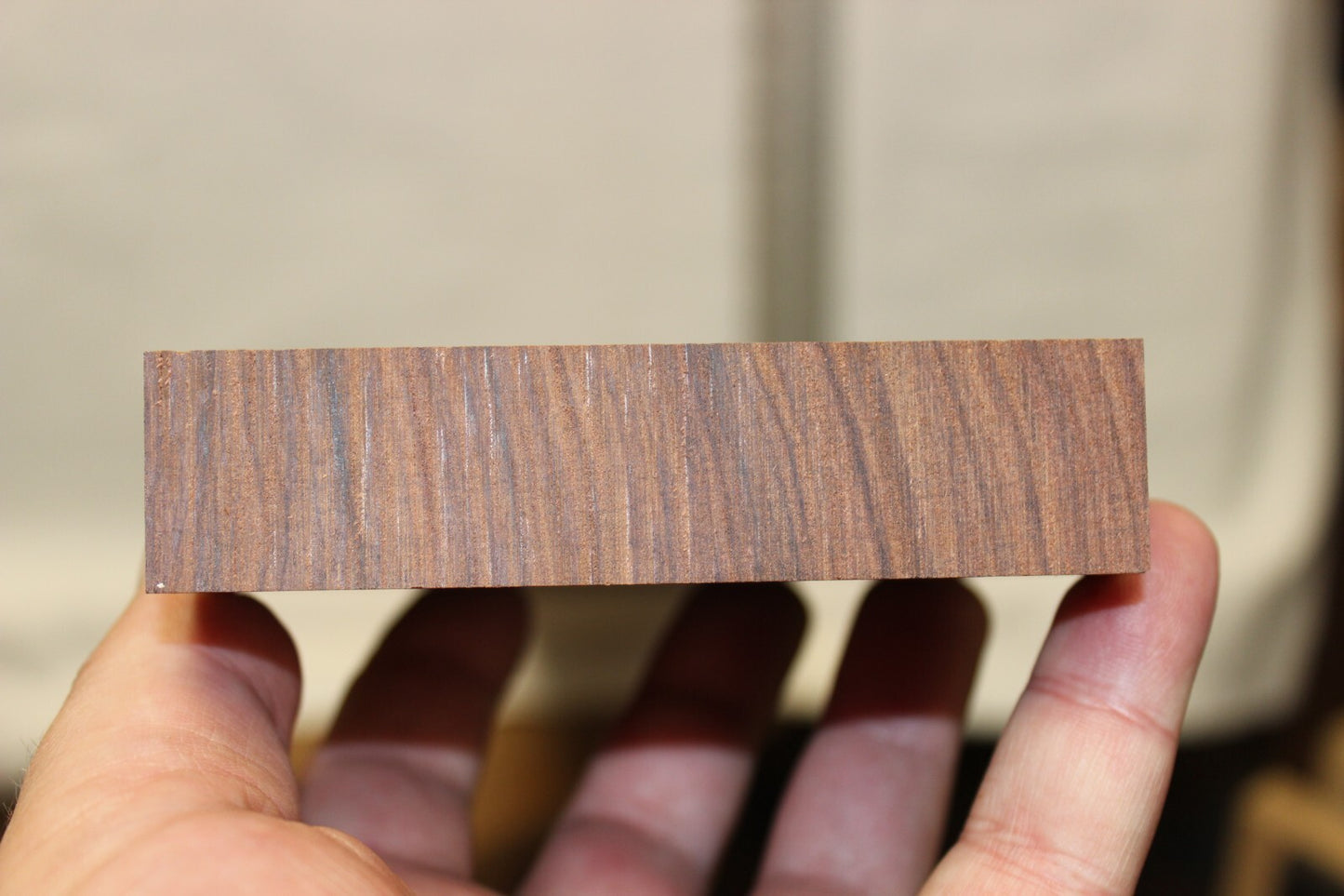 Pau ferro / Bolivian rosewood guitar neck blank. Select grade