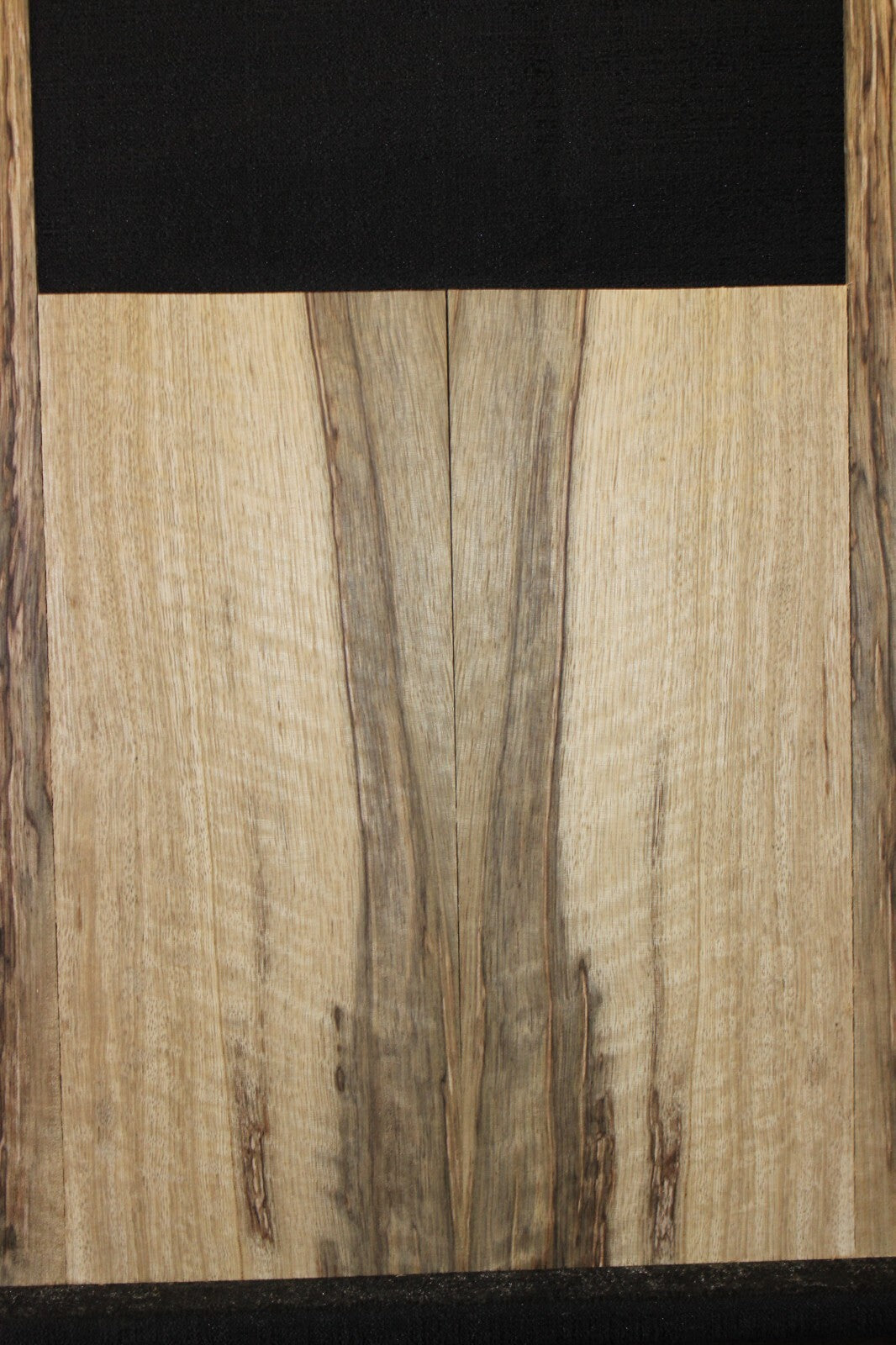 Figured limba / korina tenor ukulele back and side set.