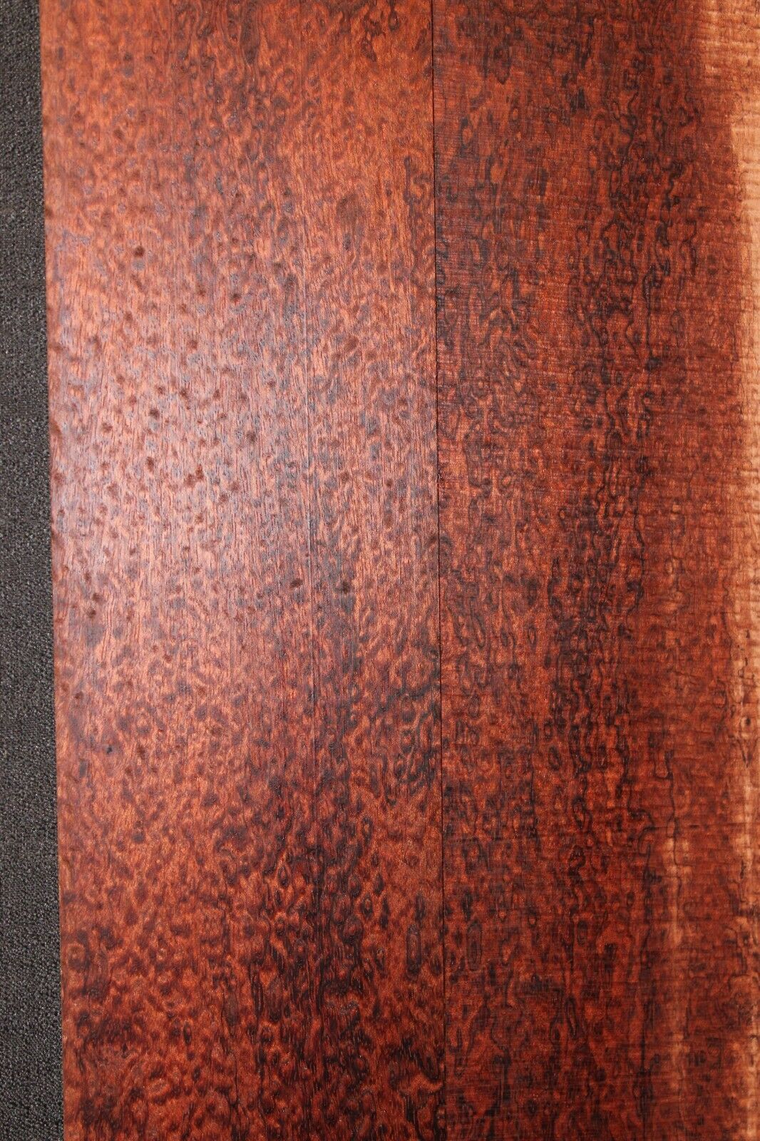 Pomelle figure bubinga back and side set. Solid 5A figure, as good as it gets