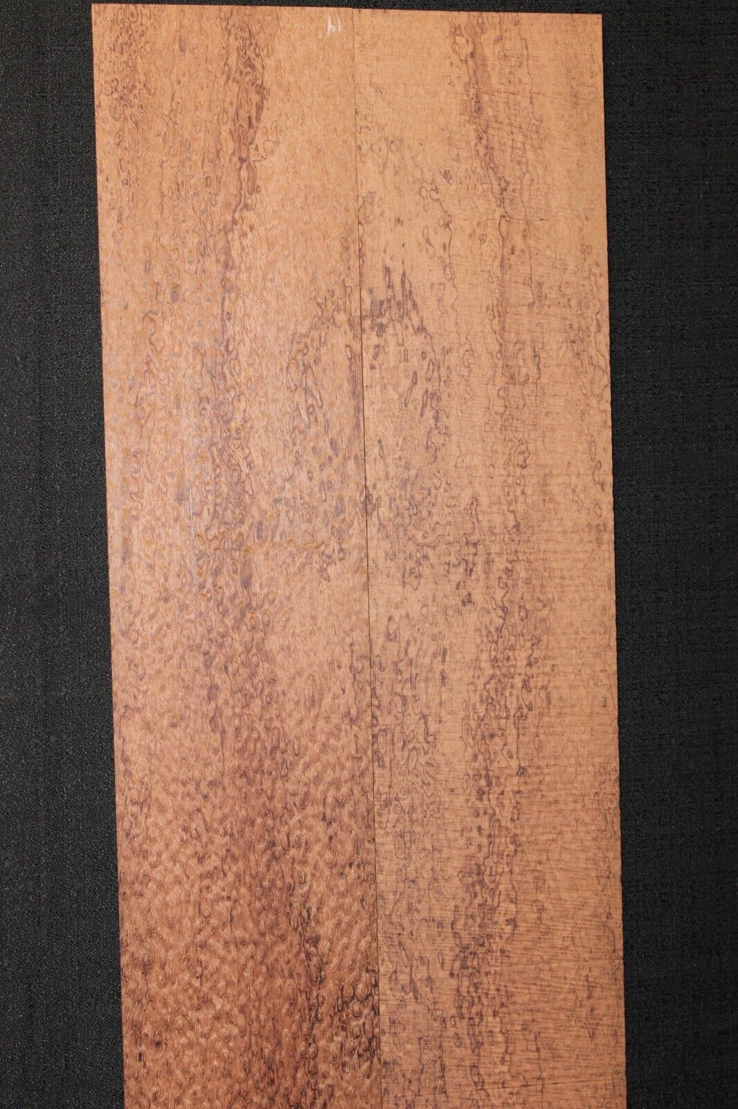 Pomelle figure bubinga back and side set. Solid 5A figure, as good as it gets