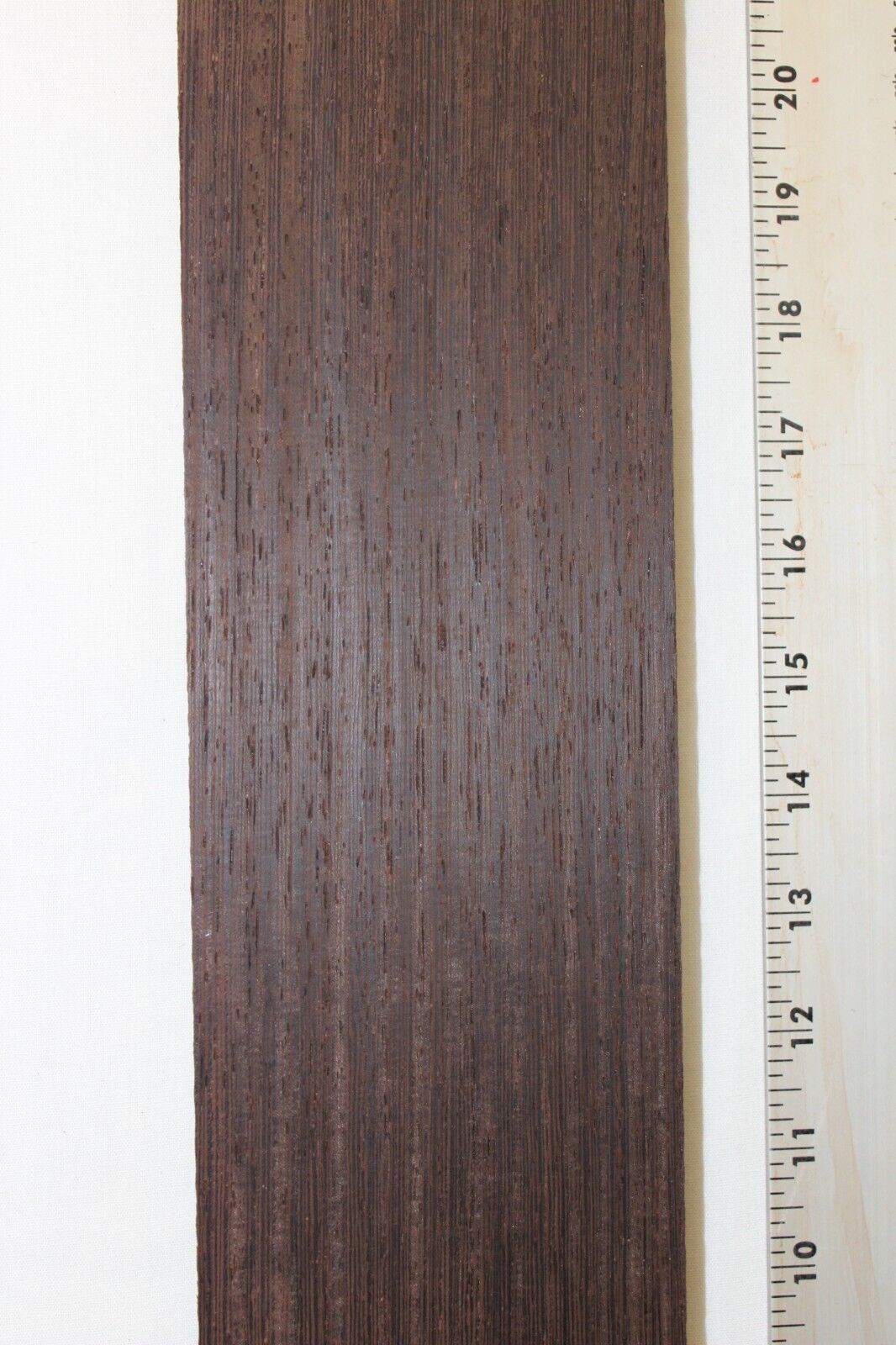 Wenge guitar neck blank. Nice straight vertical grain.