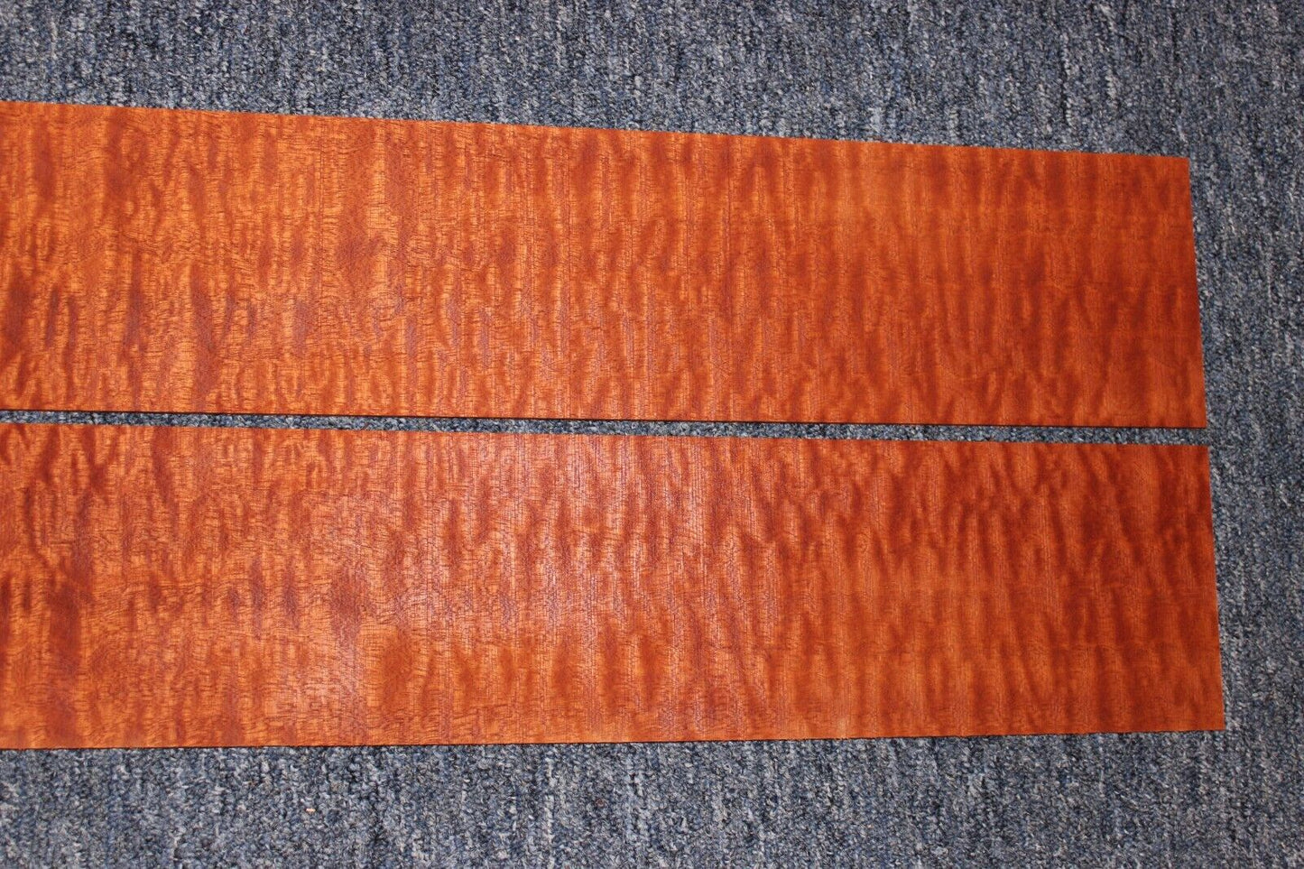 Quilted sapele mahogany dreadnought back and side set. Master grade, stunning!