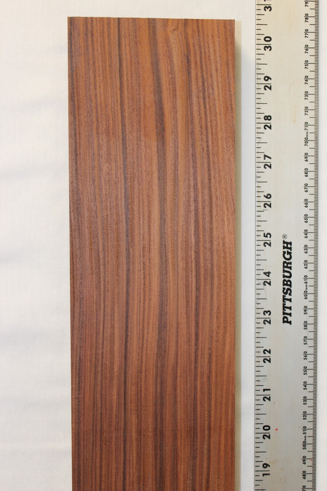 Pau ferro / Bolivian rosewood guitar neck blank.
