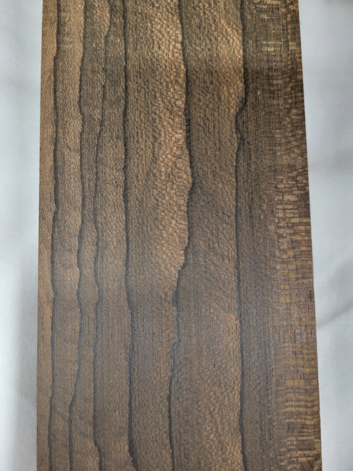 Ziricote quarter sawn guitar neck blank. Select grade