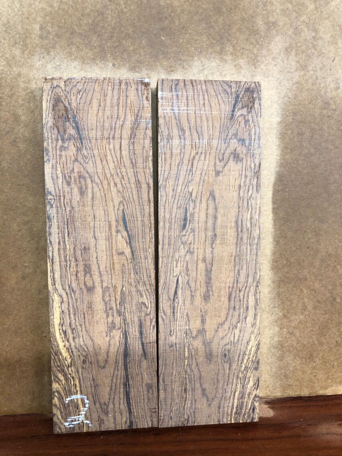 Cocobolo knife scale, gun grip. 6 X 1.75 X 0.42" you pick the set you want.