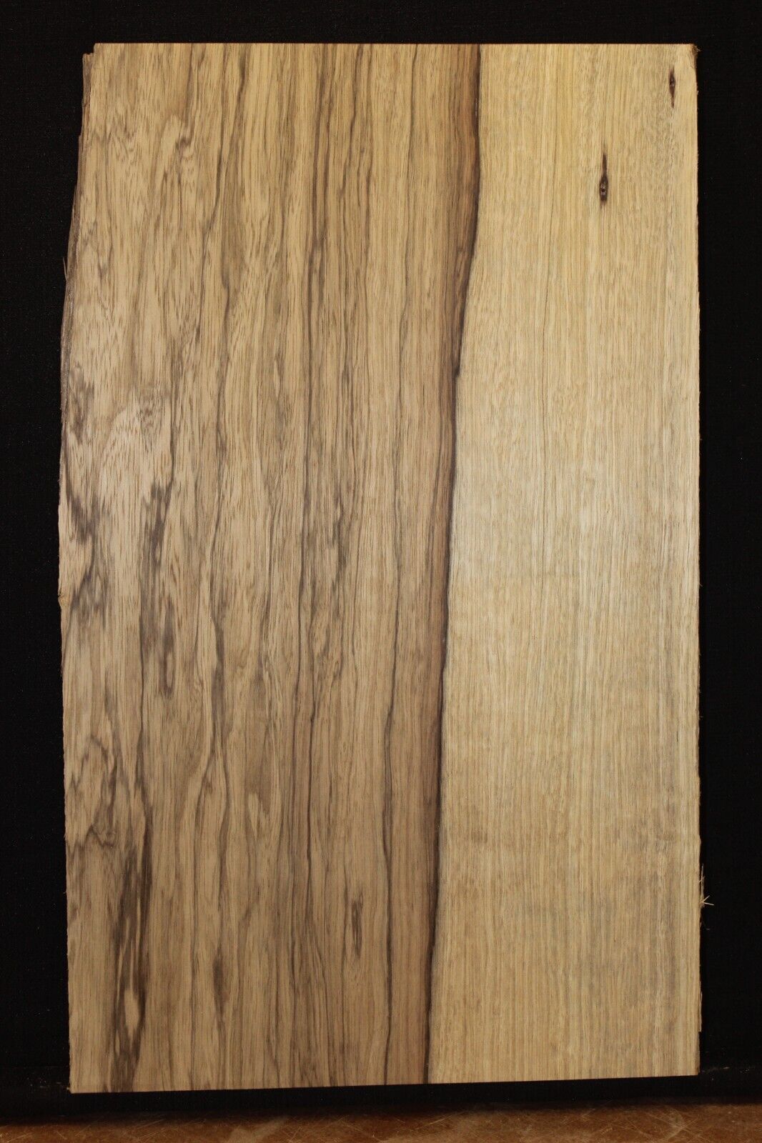 Black limba / korina one piece guitar body blank