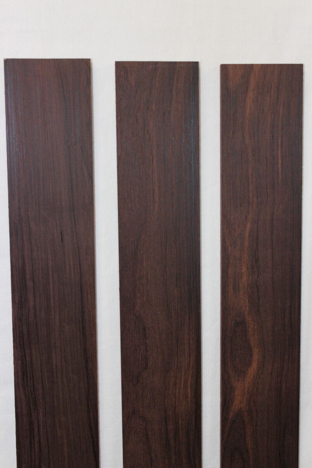 Madagascar rosewood guitar fingerboard blank. Nice chocolate brown color