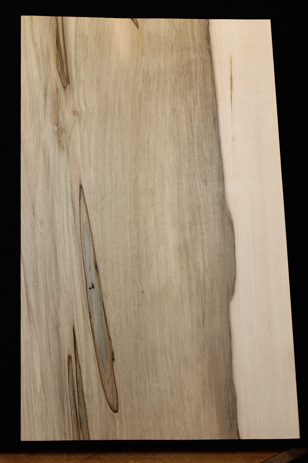 Ambrosia maple guitar body blank 1pc.