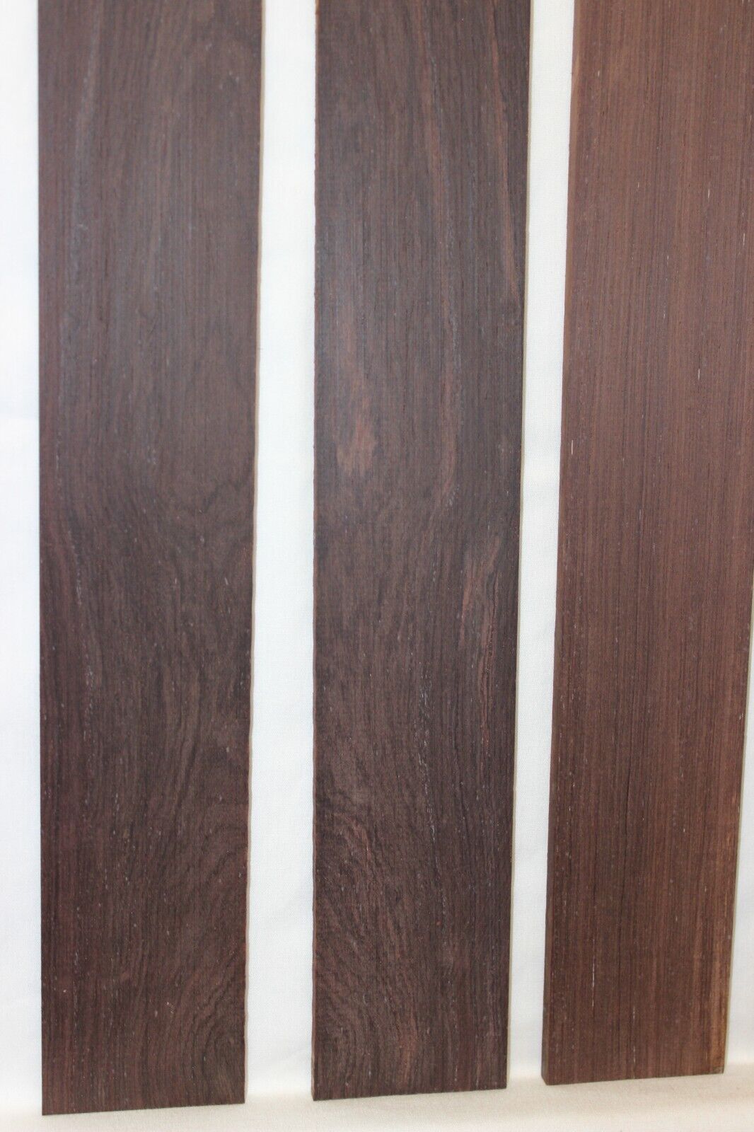 Madagascar rosewood guitar fingerboard blanks. B grade, minor flaws