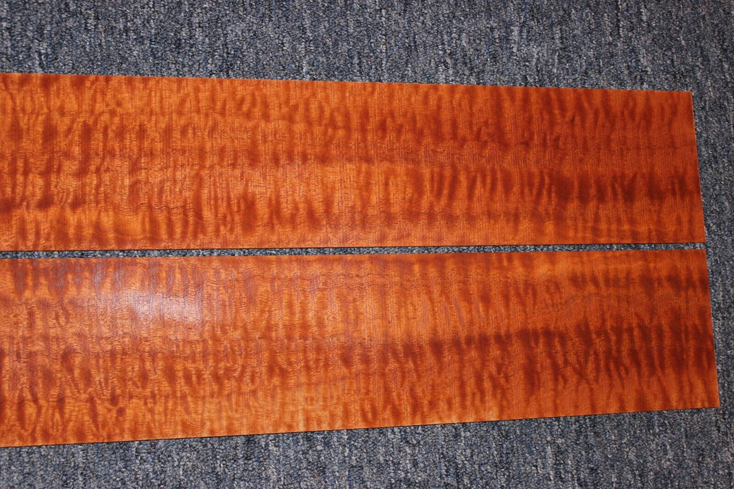 Quilted sapele mahogany dreadnought back and side set. Master grade, stunning!