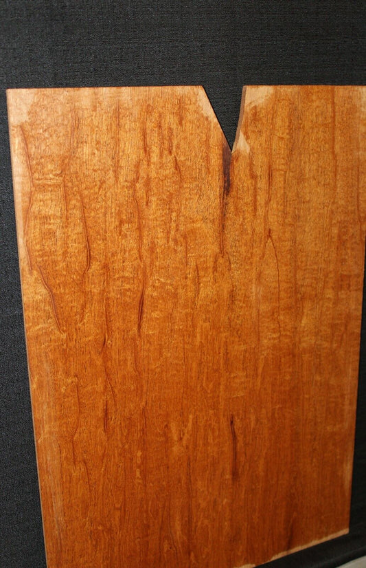 Figured genuine mahogany 1 piece electric guitar top.Stunning figure.   