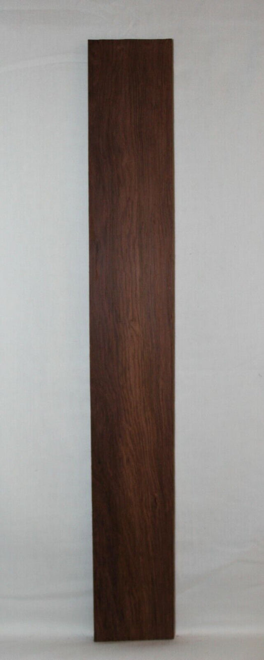 Madagascar rosewood guitar fingerboard blank. Nice light brown color.