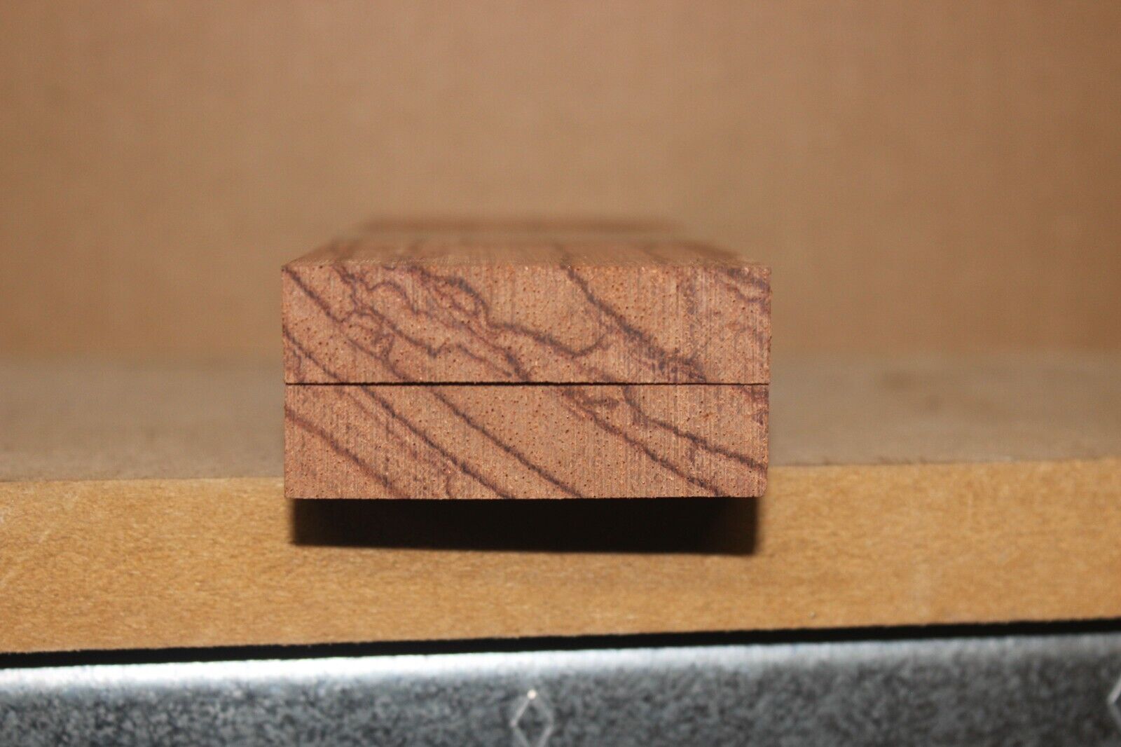 Bubinga knife scale, gun grip.  6  X 2 X 7/16"